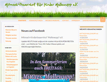 Tablet Screenshot of mallewupp.de